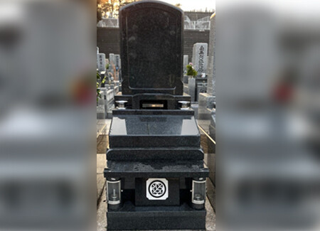独立型永代供養墓/インド緑/阪和墓石